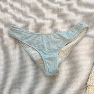 PINK Victoria's Secret Light Blue Bikini Bottoms